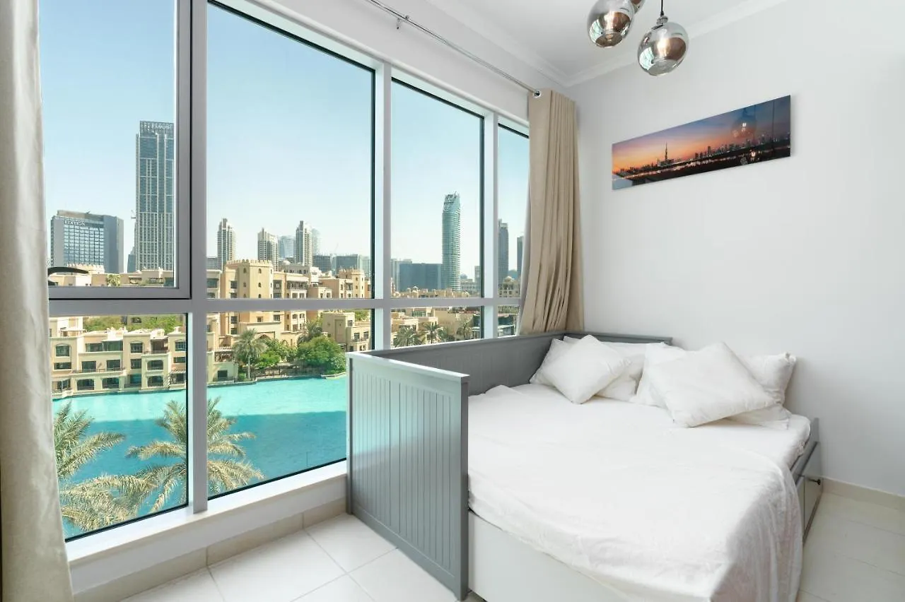 King 2 Bedroom With Burj Khalifa & Fountain View Dubai 0*,  United Arab Emirates