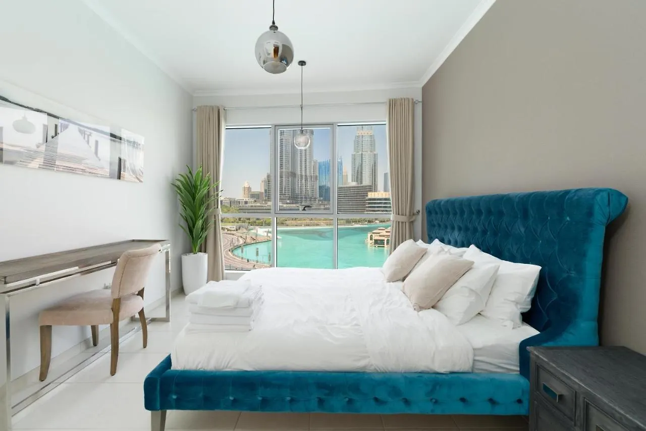 Apartment King 2 Bedroom With Burj Khalifa & Fountain View Dubai
