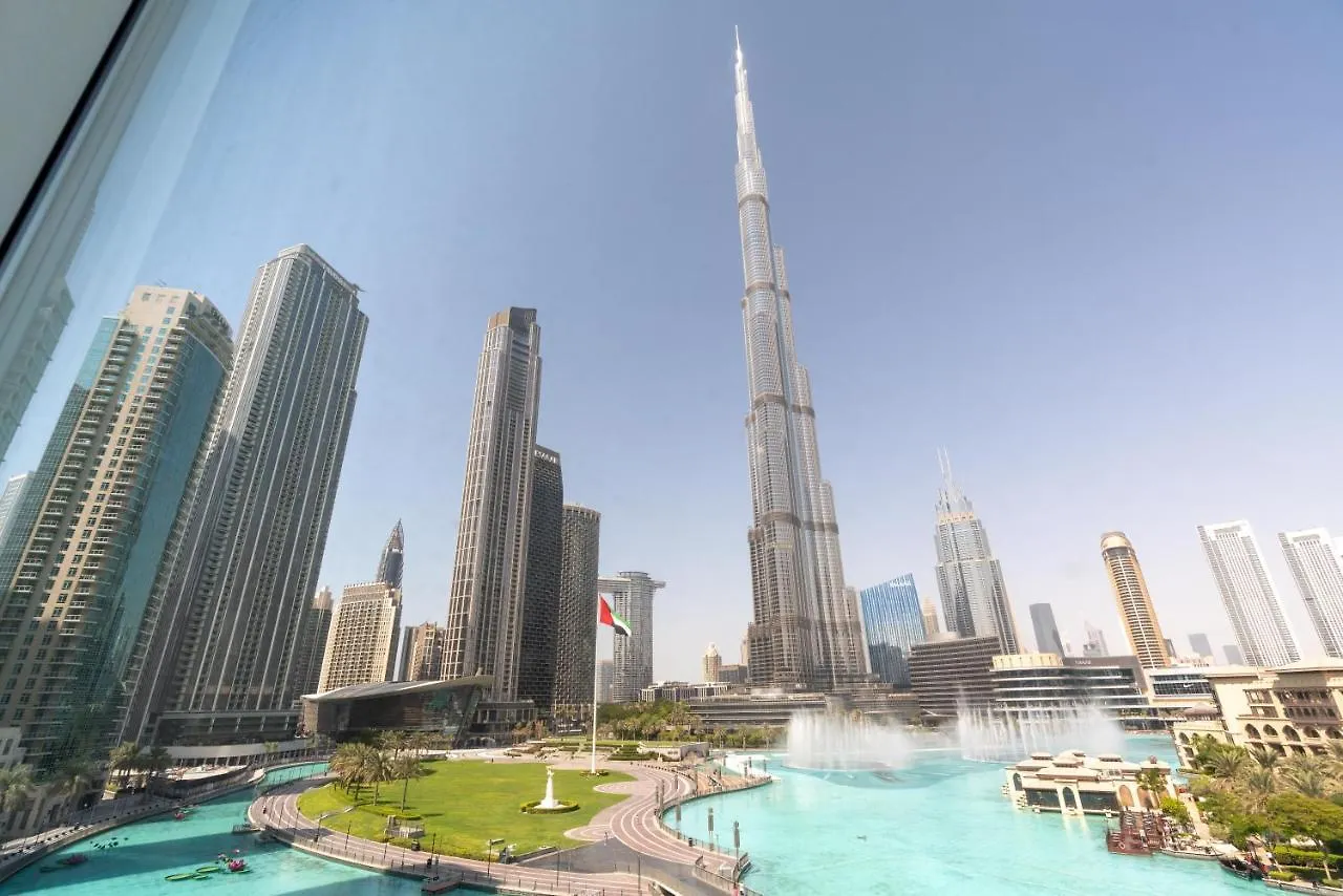 King 2 Bedroom With Burj Khalifa & Fountain View Dubai