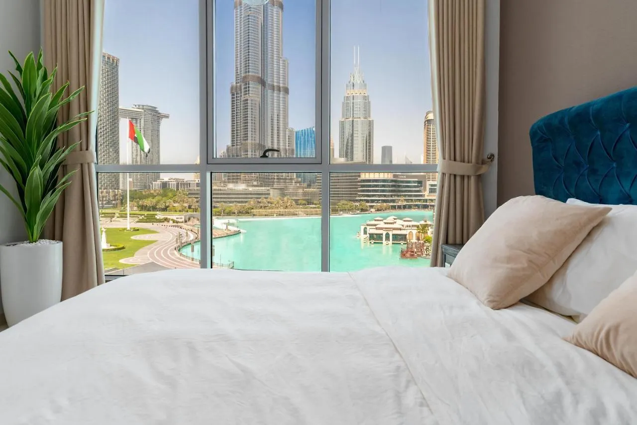 Apartment King 2 Bedroom With Burj Khalifa & Fountain View Dubai